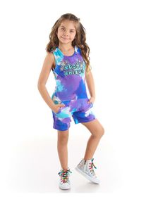 Denokids Jumpsuit "Tie-Dye" blauw - 66% | Maat: 110 |