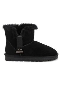 NICEBAY Leren winterboots "Labia" zwart - 66% | Maat: 39 |