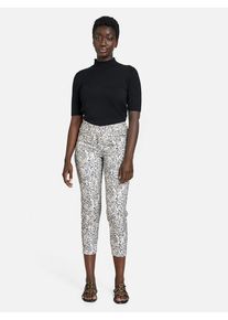 Gerry Weber Broek wit/zwart - 72% | Maat: 34 |