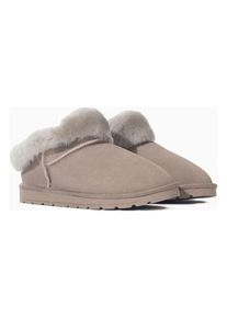 NICEBAY Leren winterboots "Gitsuko" lichtgrijs - 69% | Maat: 37 |