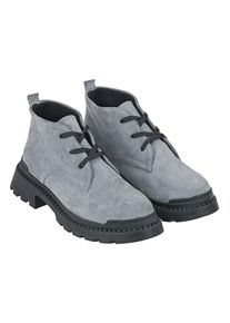 Moosefield Leren enkelboots grijs - 60% | Maat: 37 |