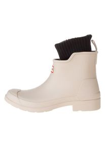 Hunter Rubberlaarzen crème/zwart - 48% | Maat: 39 |