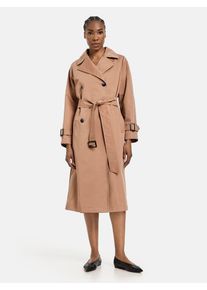 Gerry Weber Trenchcoat zandkleurig - 62% | Maat: 44 |