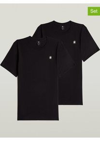 G-Star Raw G-Star 2-delige set: shirts zwart - 47% | Maat: S |
