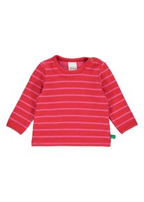 Fred's World by GREEN COTTON Fred´s World by GREEN COTTON Longsleeve "Stripe" rood - 72% | Maat: