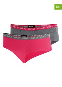 Replay 2-delige set: hipsters roze/grijs - 40% | Maat: L |