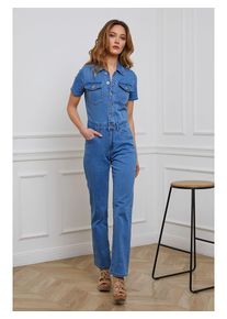 Joséfine Spijkerjumpsuit "Harper" blauw - 74% | Maat: XXL |