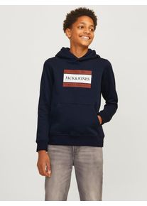 Jack & Jones JACK & JONES Junior Hoodie donkerblauw - 40% | Maat: 164 |
