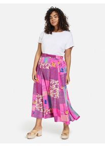 SAMOON Rok roze - 71% | Maat: 48 |
