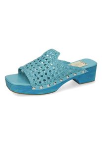 Melvin & Hamilton MELVIN & HAMILTON Leren clogs "Maria 1" turquoise - 70% | Maat: 37 |