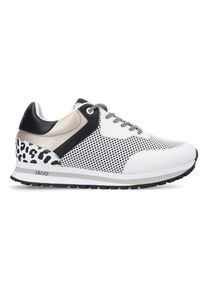 Liu Jo Sneakers wit/zwart/goudkleurig - 39% | Maat: 39 |