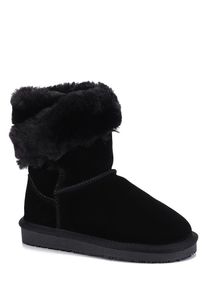 NICEBAY Leren winterboots "Fiore" zwart - 67% | Maat: 30 |