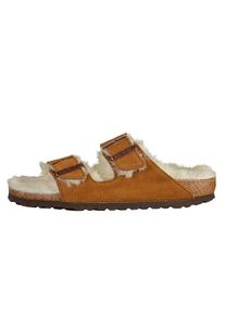 Birkenstock Leren pantoffels "Arizona" lichtbruin - wijdte S - 46% |