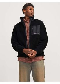Jack & Jones Jack & Jones Teddyjas zwart - 43% | Maat: S |