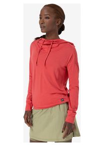 super.natural Hoodie "Funnel" rood - 51% | Maat: S |