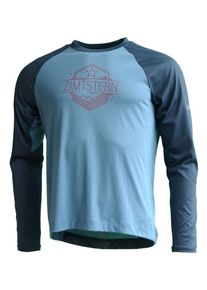 Zimtstern Functioneel shirt "Pure Flowz" blauw - 48% | Maat: S |