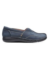Clarks Leren instappers "Un Loop Stride" blauw - 68% | Maat: 36 |