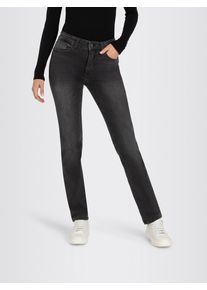 MAC Spijkerbroek "Dream" - regular waist - antraciet - 74% | Maat: