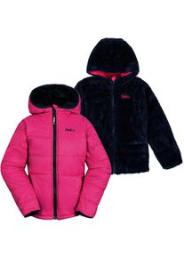 Peek U Omkeerbare doorgestikte jas "Clover" roze/donkerblauw - 53% |