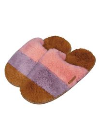 Barts Pantoffels "Sluppy" lichtbruin/paars/lichtroze - 66% | Maat: