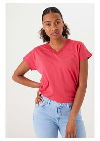 Garcia Shirt roze - 61% | Maat: XS |