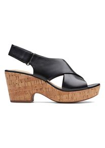 Clarks Leren haksandalen "Maritsa" zwart - 66% | Maat: 37 |