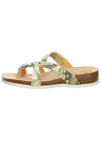 Think! Leren teenslippers "Julia" meerkleurig/crème - 69% | Maat: 40