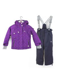 Peak Mountain 2-delige ski-/snowboardoutfit paars/donkerblauw - 74% |