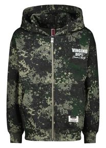 Vingino Sweatvest "348" groen/kaki - 57% | Maat: 176 |