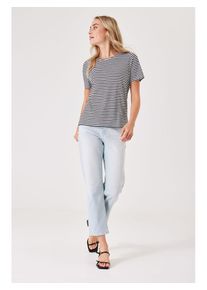Garcia Shirt zwart/wit - 65% | Maat: XS |