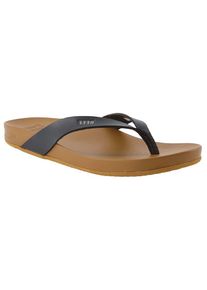 Reef Teenslippers "Cushion Court" zwart/beige - 39% | Maat: 40 |