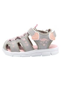 Kangaroos Enkelsandalen "K-Mini" grijs/lichtroze - 33% | Maat: 29 |