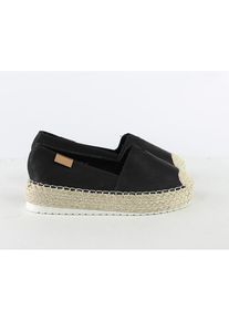 Foreverfolie Espadrilles zwart - 75% | Maat: 37 |