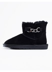 NICEBAY Leren winterboots "Jaida" zwart - 72% | Maat: 38 |