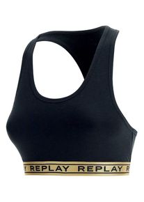 Replay Bustier zwart/goudkleurig - 49% | Maat: L |