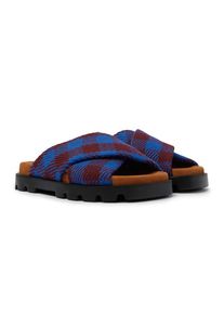 Camper Slippers blauw/rood - 54% | Maat: 38 |