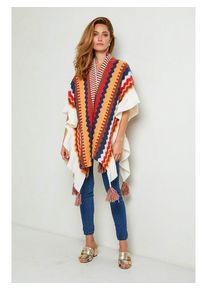 Plume Vest "Assor" bruin/wit - 69% | Maat: L |
