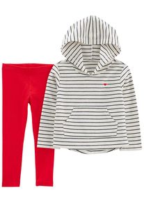 Carter's carter's 2-delige outfit rood/wit - 48% | Maat: 92 |