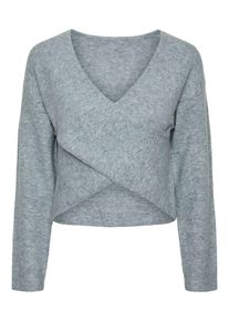 Pieces Trui "Nanu" antraciet - 47% | Maat: L |