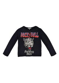 BONDI Longsleeve "Rock + Roll" zwart - 67% | Maat: 116 |
