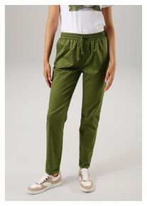 Aniston Broek groen - 71% | Maat: 48 |