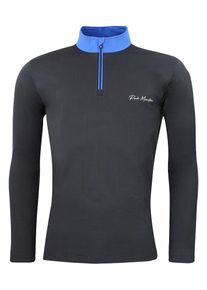 Peak Mountain Functioneel shirt "Canthos" zwart/blauw - 65% | Maat: