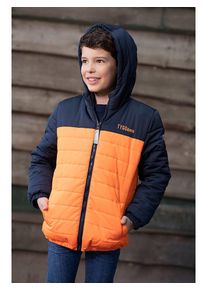 Tygo & Vito Doorgestikte jas oranje/donkerblauw - 61% | Maat: 146/152