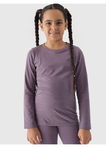 4F Longsleeve paars - 51% | Maat: 128 |