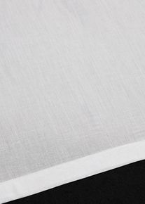 Hissgardin med hjärtmotiv ekologisk bomull - beige - storlek 140x120 cm - bonprix