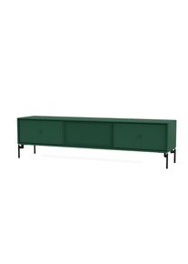 Octave V Étagère TV Pine - cadre noir Montana QUICK SHIP