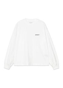 Carhartt Work In Progress Carhartt WIP W' Grayson Longsleeve white black Dames L