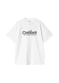 Carhartt Work In Progress Carhartt WIP Label Script Organic T-Shirt white Heren S