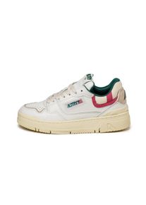 Autry CLC W, White / Carmine