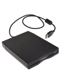 Sollbry - Lecteur de Disquette Externe usb 2.0FDD Compatible avec Windows 98SE/ME/2000/XP/WIN7/VISTA/Mac/OS8.6 (Noir)